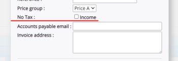 Importing and exporting kit lists, future asset availability and default tax